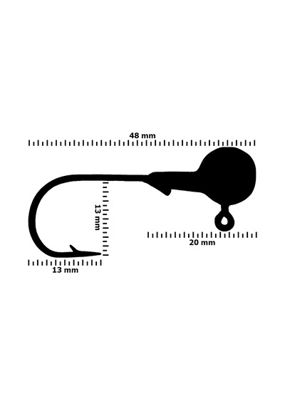 Fishika 2509 1/0 7gr Jig Head Fsh2509-c07n10