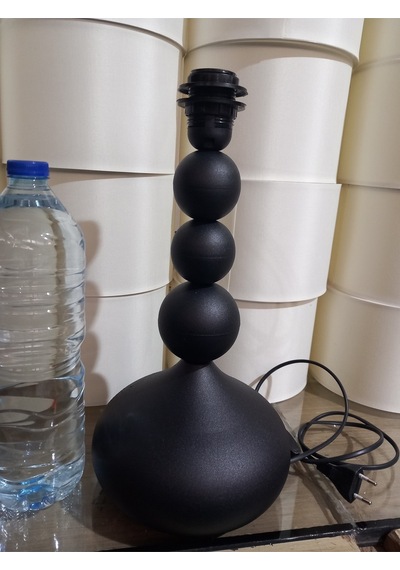 Casa Metal Abajur Ayağı Siyah