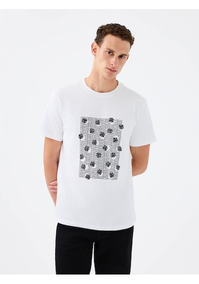 Loft 26yp69000293 Beyaz Erkek T-shirt Lf2041163 Beyaz