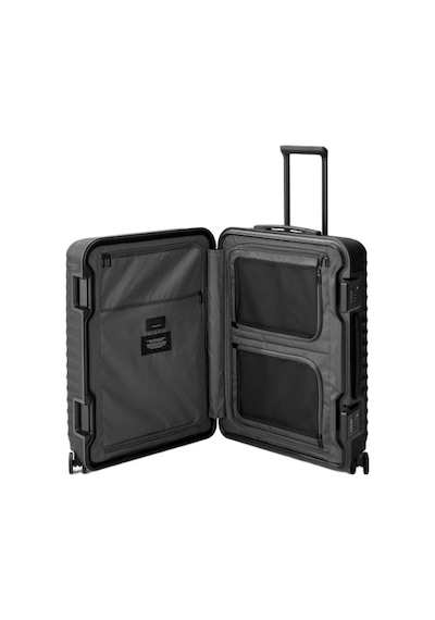Titan Overseas 4 Wheel M+ Orta Boy Valiz Siyah