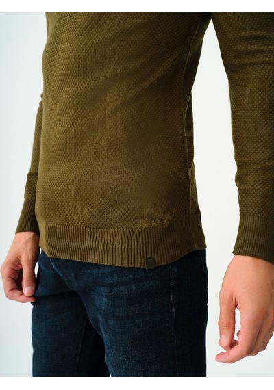 LOFT Regular Fit Erkek Kazak Lf2030179 Q1.v1 Haki