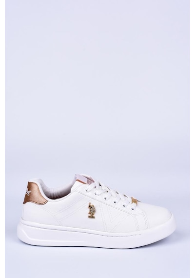 U.S. Polo Assn. U.s Polo Assn. Exxy Beyaz Günlük Rahat Sneaker Beyaz