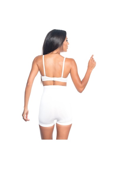 Beyaz Mı Emay 7027 Düşük Bel Boxer Korse Beyaz
