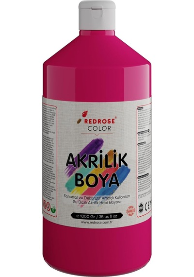 Fuşya Akrilik Boya 1000 Gr 0000 Clear