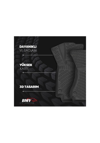 Tr Rizline Volkswagen Taigo Alt Bagaj 2020 Sonrası İle Uyumlu 3d Araca Özel Paspas Ve Bagaj Havuzu Bmy Genel