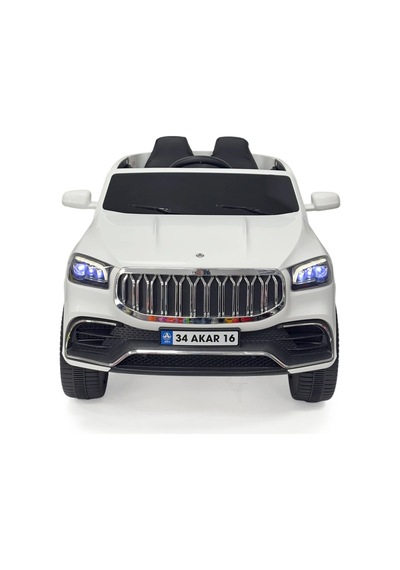 Ata Gt Beyaz Uzaktan Kumandalı 4x2 12 Volt Akülü Araba - Rc Togg Akülü Araba Tog Akülü Araç Çok Renkli