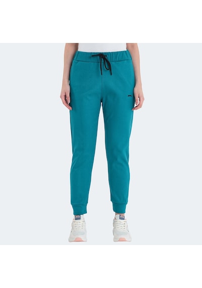 Slazenger VETERAN RBN Kadın Cepli Turkuaz Eşofman Altı