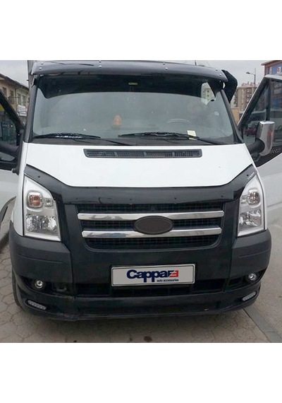 Cappafe Ford Transit Ön Kaput Koruyucu Rüzgarlık 4Mm Abs 06-13