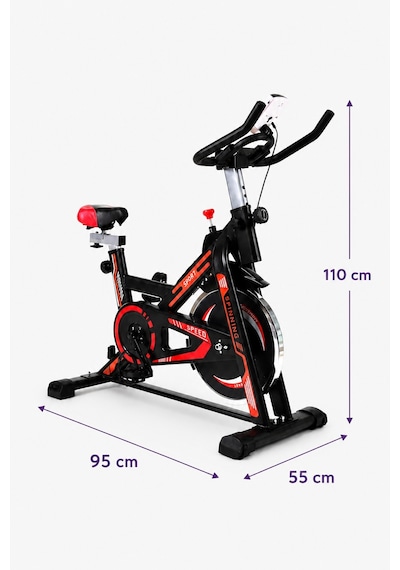 Exclusive Kondisyon Bisikleti Spinning Bike Egzersiz Aleti Siyah - Turuncu