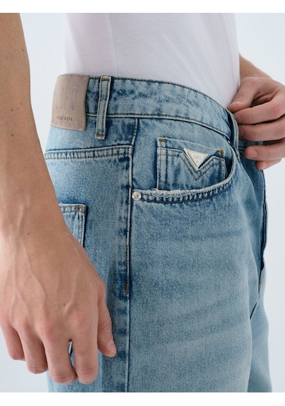 LOFT Baggy Fit Erkek Şort Lf2039670 Q1.v1 Denim