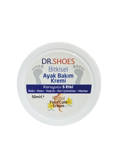 Dr.shoes Bitkisel Ayak Bakım Kremi - Ayak Koku Karşıtı Krem 50 Ml. Koruyucu 5 Etki Sku: Smg8690010424785