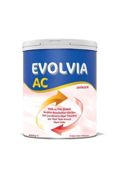 Evolvia AC Antikolik Bebek Maması 400 G Evolvia AC Antikolik Bebek Maması 400 G