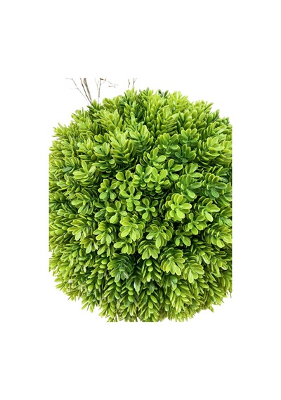 Cihan Çiçekçilik 4'lü Çamdalı Şimşir Top 170 Cm Yapay Ağaç 30x30 Metal Saksı Yeşil
