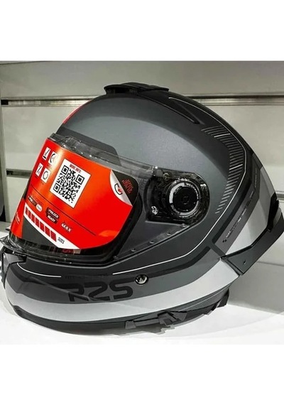Mt Thunder 4 Sv R25 C2 Full Face Motosiket Kaskı Siyah - Gri