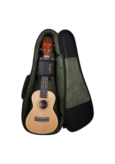 Wagon 05 Serisi Concert Ukulele Çantası - Siyah