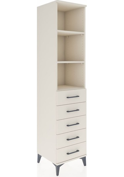 Hyperion Dolap 3 Raflı 5 Çekmeceli 44x44x195 Aytaşı-aytaşı Aytaşı