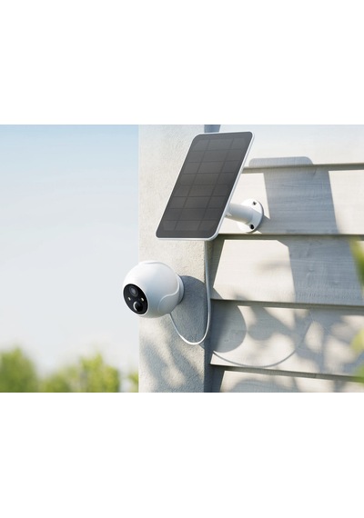 Switchbot Outdoor Spotlight Cam 2k Güneş Enerjili Şarj Paneli