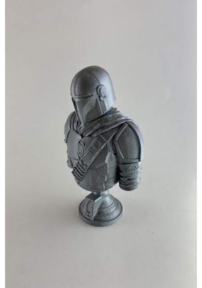 Kazanova Design The Mandalorian Büst Figür 10 Cm Star Wars Masaüstü Dekoratif Hediyelik