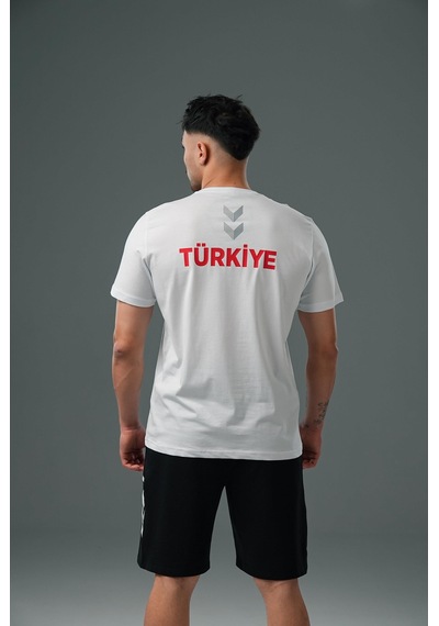 Hummel Armin Milli Takım Pro Tişört Beyaz