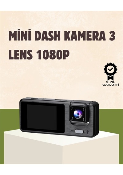 Full Hd 3 Kanallı Araç Kamerası - Akıllı Çözümlerle Sürüş