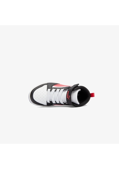 Puma Rebound V6 Mid Ac+ Ps Çocuk Beyaz Spor Ayakkabı Düz 393832 Beyaz