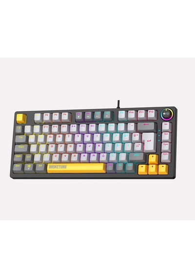 Bronzturq Mk1115 Rainbow Antı-ghosting Kablolu Mekanik Klavye