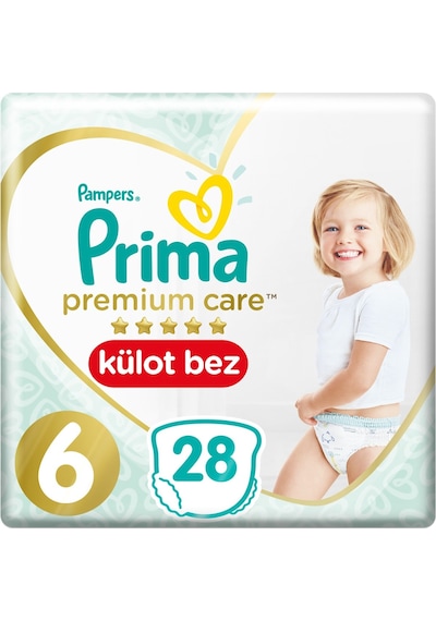 Prima Premium Care Külot Bebek Bezi Beden:6 (15+) 140 Adet Mega E