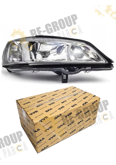 Opel Astra G Ön Far Krom 1998-2006 -sağ- 1216156