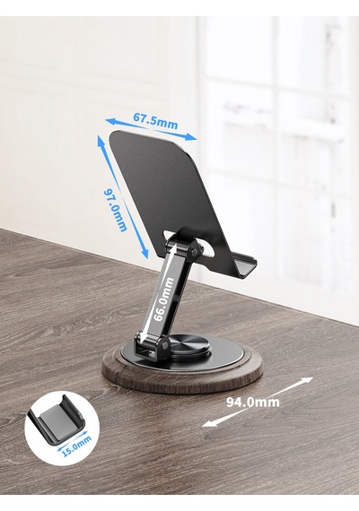Ven-dens Vd-hd053 Premium Katlanabilir Masa Üstü Telefon Standı