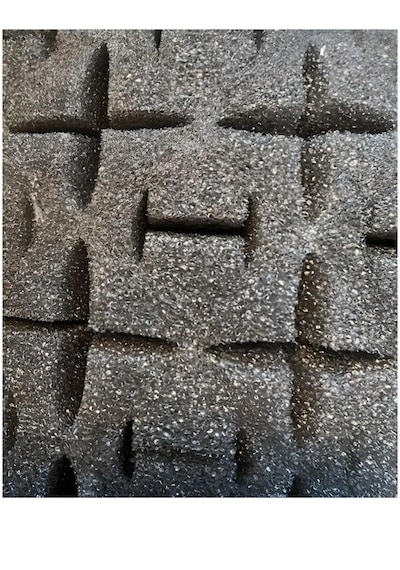 Tohum Çimlendirme Süngeri 25x25x5 Cm - 100 Adet Gözlü