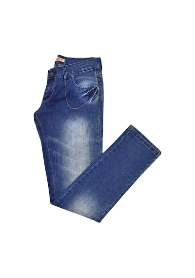 Kadın Cep Kapaklı Jean Pantolon Sff-0197 001