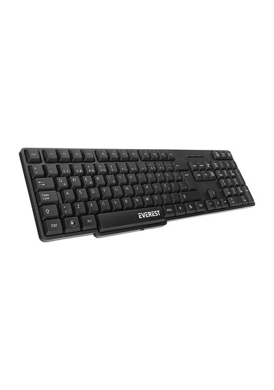 Everest Km-6852 Siyah Usb Kablosuz Combo Q Standart