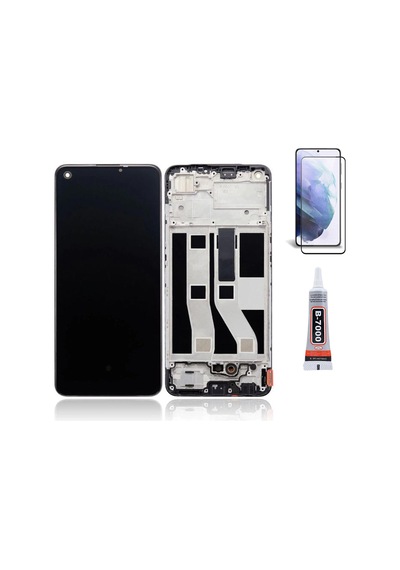 Oppo A74 2020 Oled Çıtalı Uyumlu Ekran Lcd Dokunmatik B7000 15ml Yapıştırıcı Ve Kırılmaz Cam İle Beraber Yc