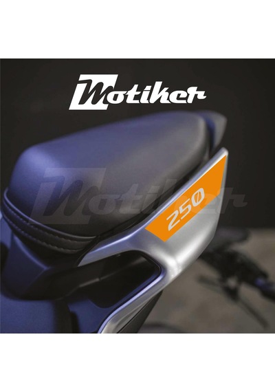 Cfmoto 250sr Arka Kuyruk Stıcker Model 3 Turuncu Renk