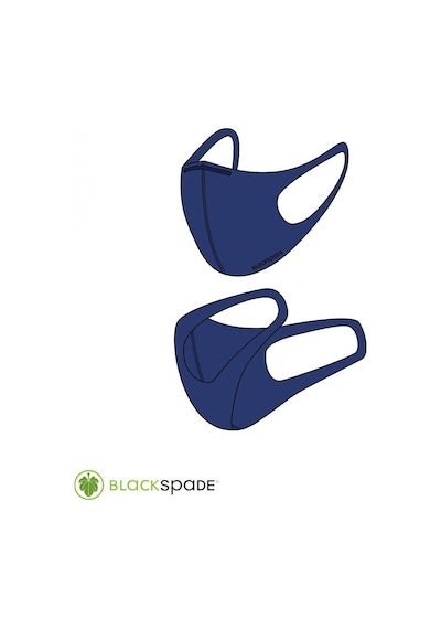 BLACKSPADE Unisex Koruyucu Maske Lacivert L