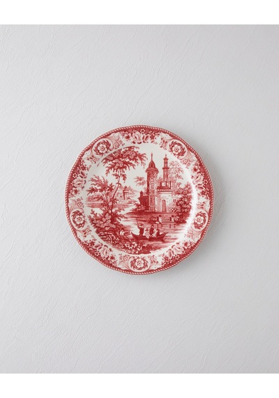 English Home Preston Stoneware Servis Tabağı 26 Cm Bordo