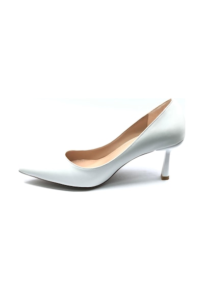 Feles 7 Cm Topuklu Stiletto Kadın Ayakkabı Beyaz-cilt