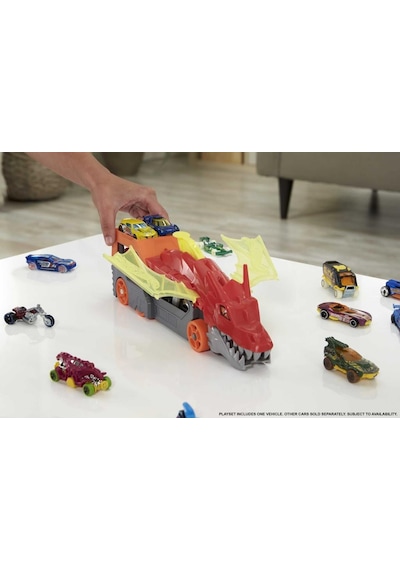 Hot Wheels Oyuncak Şehri Fırlatıcı Ve Taşıyıcı Ejderha Gtk42