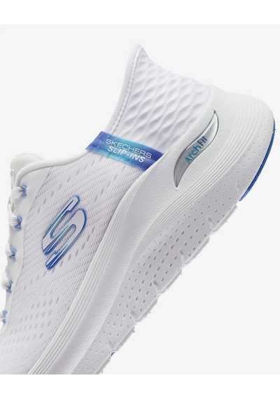 Skechers Arch Fit 2.0 - Easy Chic Kadın Beyaz Spor Ayakkabı 150066tk Wbl Beyaz
