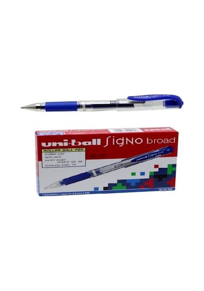Um-153 Signo Broad 1.0 Mm Imza Kalemi 12'li 1 Kutu Mavi Diğer
