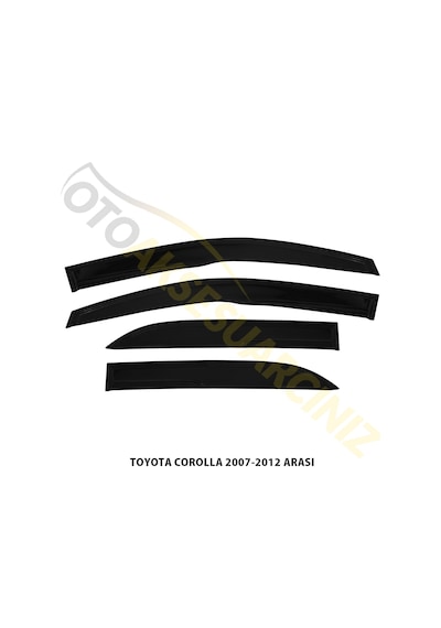 Toyota Corolla Uyumlu 2007-2013 Mügen Tip Cam Rüzgarlığı