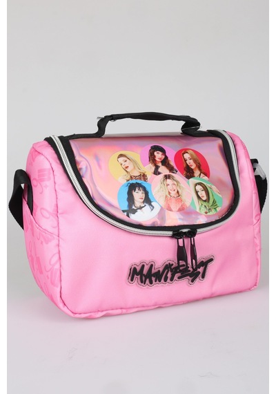 X Dekomus Lisanslı Manifest Toz Pembe Collection Termoslu Beslenme Çantası Altın