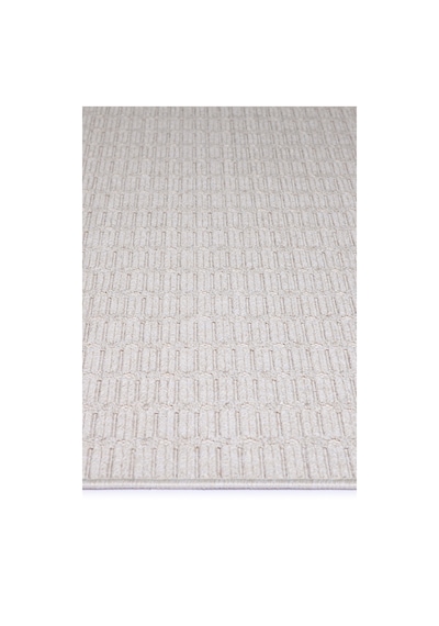 Seyran Loopy 621 Krem Halı Ince Mutfak Kilim Salon Kesme Halı Yolluk Krem