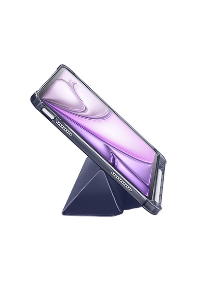 Cellularlıne Folio Pro Stand Özellikli Apple Uyumlu iPad Air 11 İnç M3 / M2 , Apple Uyumlu iPad Air 10.9 İnç Tablet Kılıfı Mavi