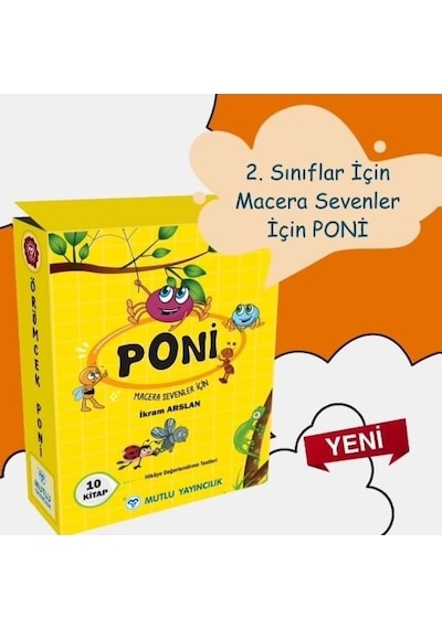 Mutlu Örümcek Poni Hikaye Seti 10 Lu