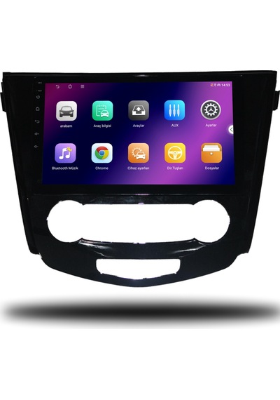 Carplayer Nissan Qashqai 2014-2021 Manuel Klima Uyumlu Android Multimedya 4gb Ram 32gb Hafıza