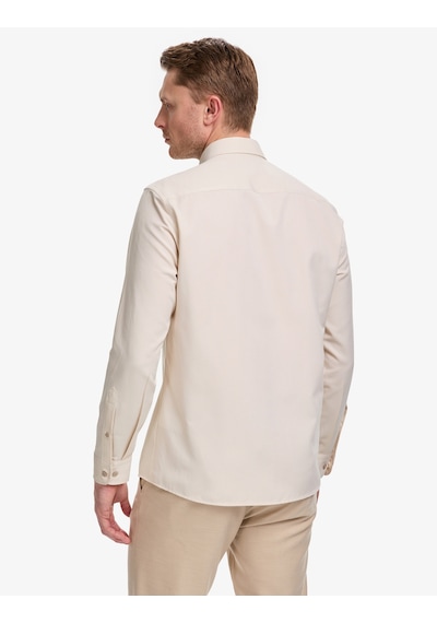 Pierre Cardin Erkek Bej Gömlek Desenli 50325365-vr011