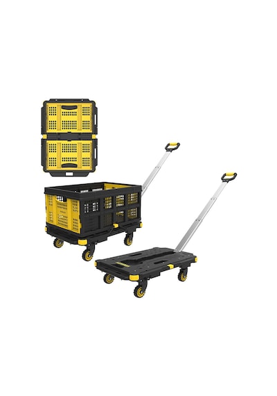 Stanley Pc532b 137kg 62x45cm Dört Tekerli Çekme Kollu Yük Ve Pake