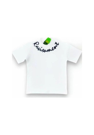 Ekkokids Erkek Çocuk Yazı Baskılı T-shirt-14622 Beyaz