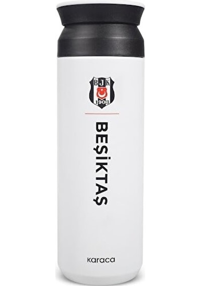 Karaca X Beşiktaş Lisanslı Logo Termos 500 Ml Beyaz